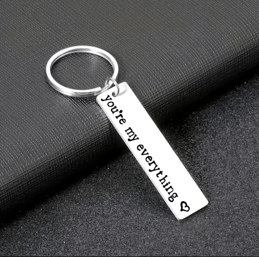 3/$25 You're My Everything Stainless Steel Keychain NEW